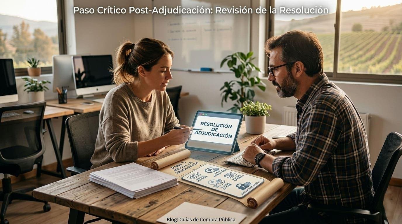 Qué hacer después de ganar una licitación en Chile | Guía 2026