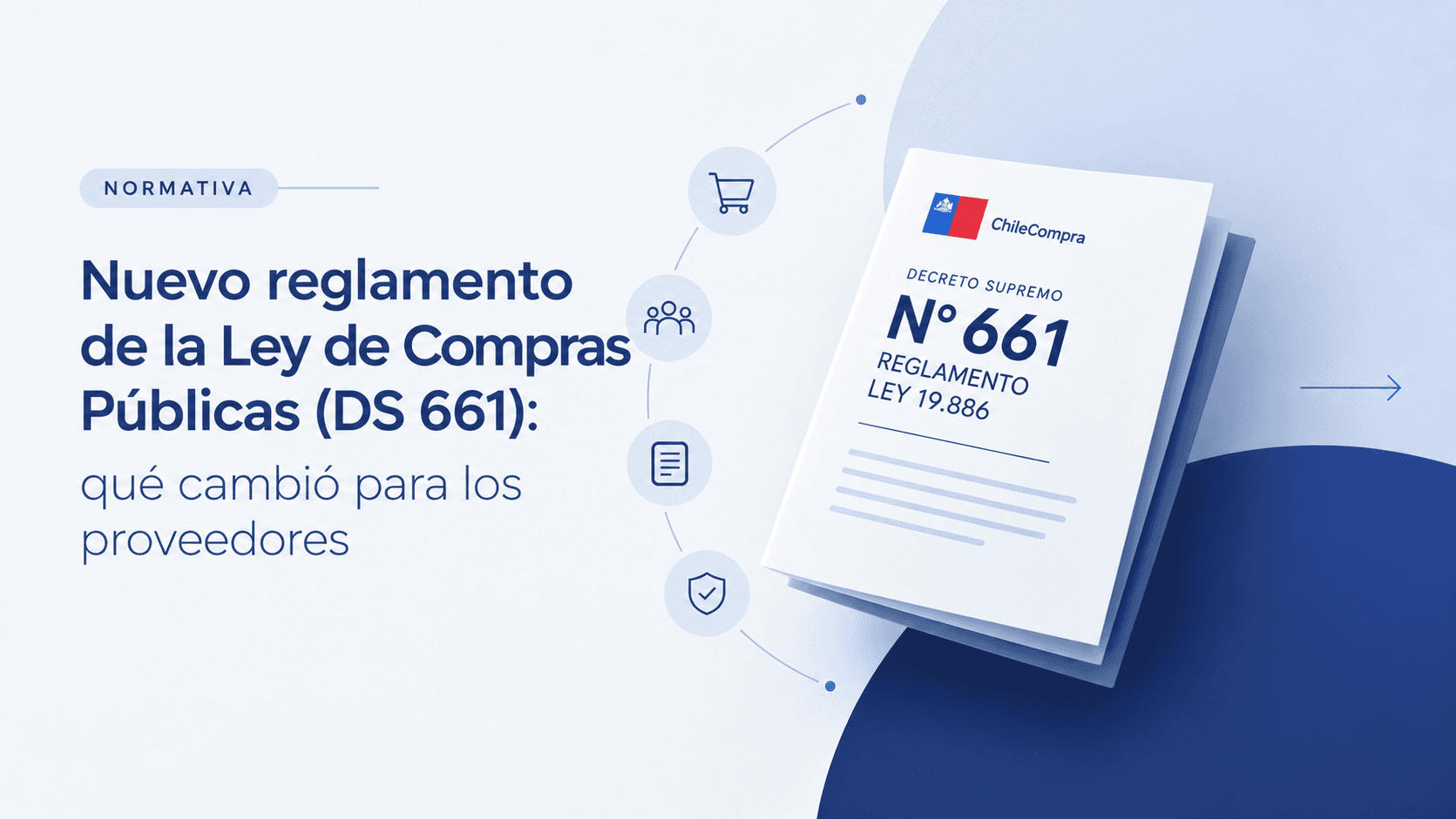 Nuevo reglamento de la Ley de Compras Públicas (DS 661): qué cambió para los proveedores